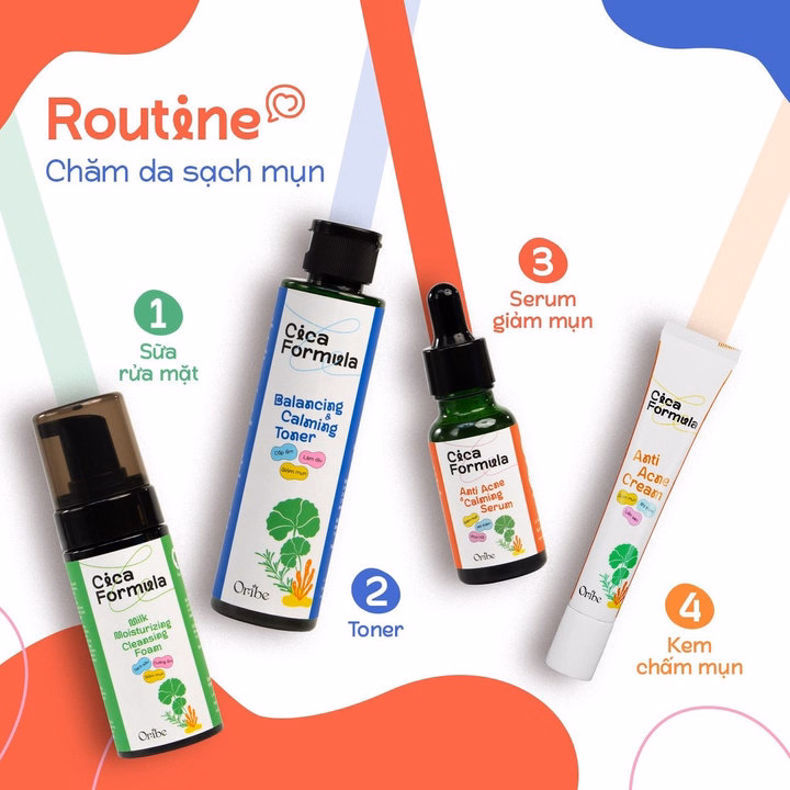 Serum Rau Má Giảm Mụn Oribe Cica Formula Dịu Nhẹ Giúp Mờ Thâm Phục Hồi Da Hỗ Trợ Kiềm Dầu 20Ml - Ảnh 6