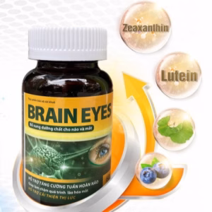 Combo 2 Hộp Viên Uống Bổ Sung Dưỡng Chất Cho Não Và Mắt,Cải Thiện Thị Lực,Tăng Cường Tuần Hoàn Não Brain Eyes 60 Viên - Singcare