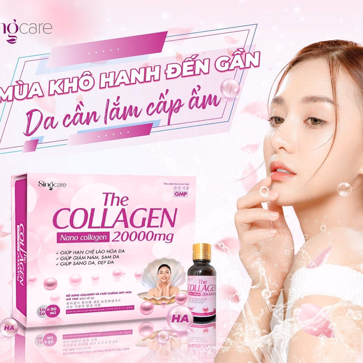 Combo 3 Hộp The Collagen 20000Mg Giảm Nám Da,Sạm Da, Chống Lão Hóa,Sáng Da, Đẹp Da - Singcare - Ảnh 8
