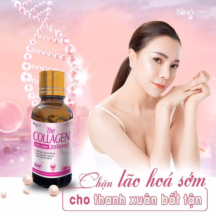 Combo 3 Hộp The Collagen 20000Mg Giảm Nám Da,Sạm Da, Chống Lão Hóa,Sáng Da, Đẹp Da - Singcare - Ảnh 6