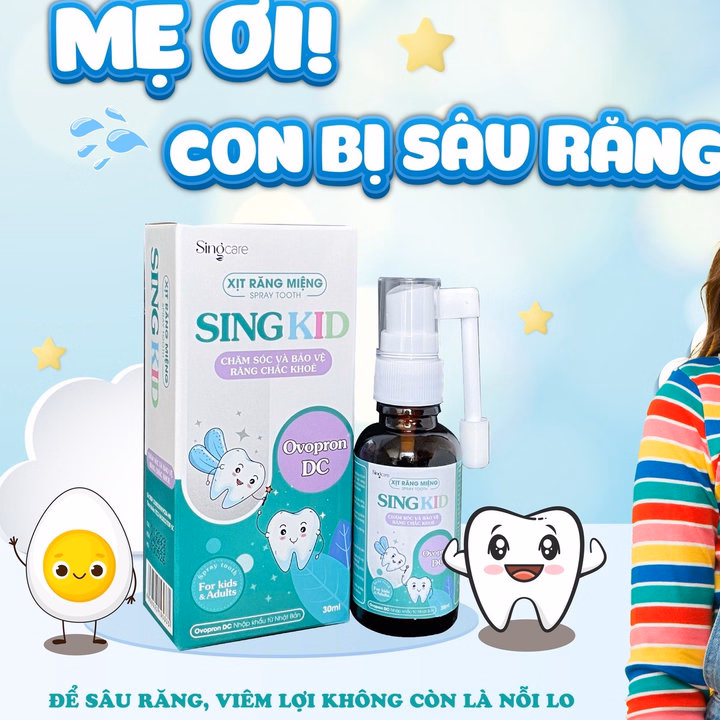 Xịt Răng Miệng Singkids - Singcare - Ảnh 5