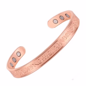 Vòng Đồng Hở Tránh Sóng Điện Từ, Hỗ Trợ Sức Khoẻ Mầu Vàng Đồng