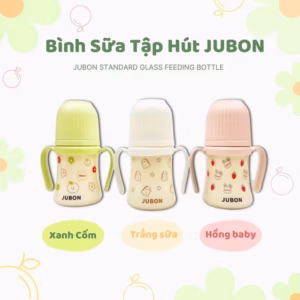 Bình Sữa Jubon Cho Bé Tập Hút Có Tay Cầm Size 180Ml Và 280Ml Jb004 - Lady'S Passion