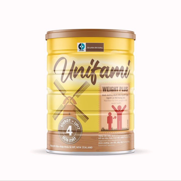 Sữa Bột Unifami Weight Plus 4+ 850G, Tăng Sức Đề Kháng, Tăng Cân - Ảnh 5
