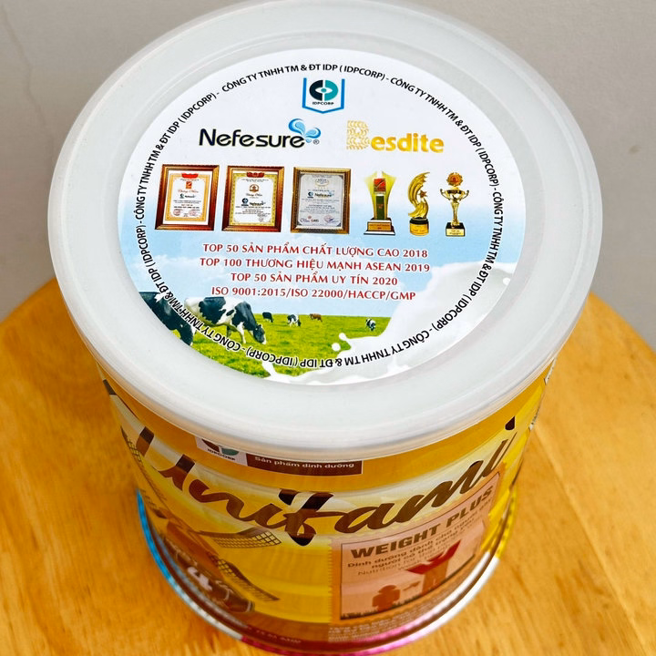 Sữa Bột Unifami Weight Plus 4+ 850G, Tăng Sức Đề Kháng, Tăng Cân - Ảnh 4