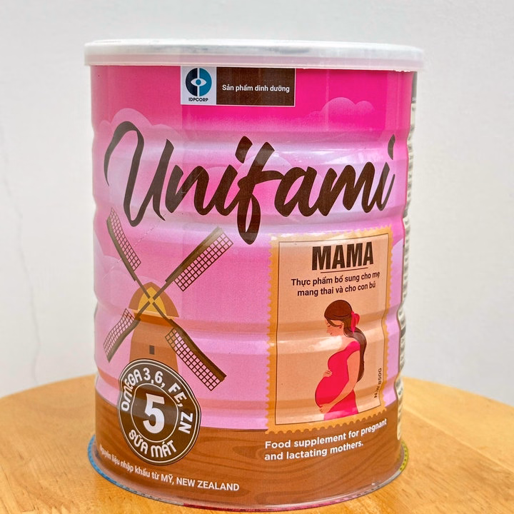 Sữa Bột Unifami Mama 5+ (850Gr) Bổ Sung Dinh Dưỡng Cho Mẹ Đang Mang Thai Và Sau Sinh - Ảnh 2