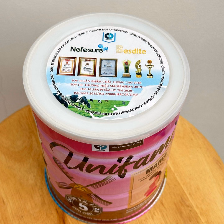 Sữa Bột Unifami Mama 5+ (850Gr) Bổ Sung Dinh Dưỡng Cho Mẹ Đang Mang Thai Và Sau Sinh - Ảnh 4