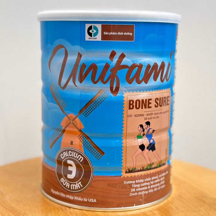 Sữa Bột Unifami Bone Sure 3+ ( 850Gr) Tăng Cường Sức Đề Kháng, Cơ Xương Khớp - Ảnh 2