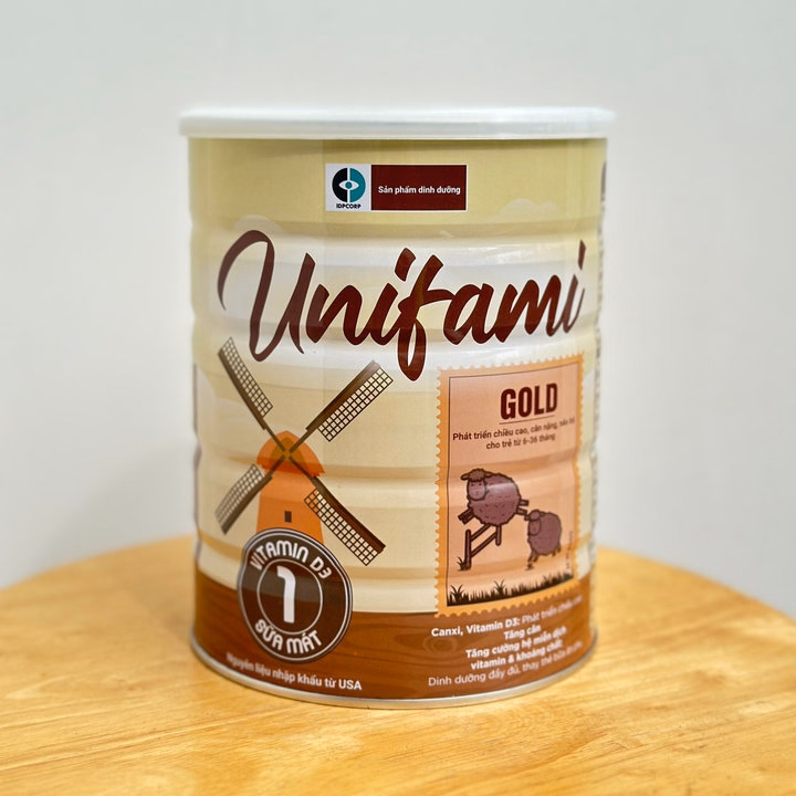 Sữa Bột Unifami Gold 1+ ( 850Gr) Giúp Phát Triển Chiều Cao, Cân Nặng, Tăng Cường Hệ Miễn Dịch - Ảnh 2