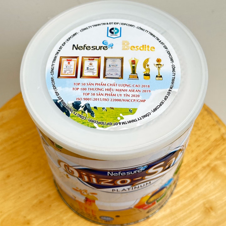 Sữa Bột Nefesure Ojizo - San Platinum (800G) Giúp Phát Triển Cân Nặng, Chiều Cao, Sức Đề Kháng - Ảnh 4