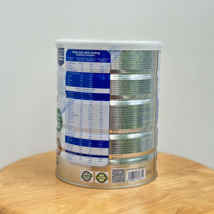 Sữa Bột Nefesure Ojizo - San Platinum (800G) Giúp Phát Triển Cân Nặng, Chiều Cao, Sức Đề Kháng - Ảnh 5