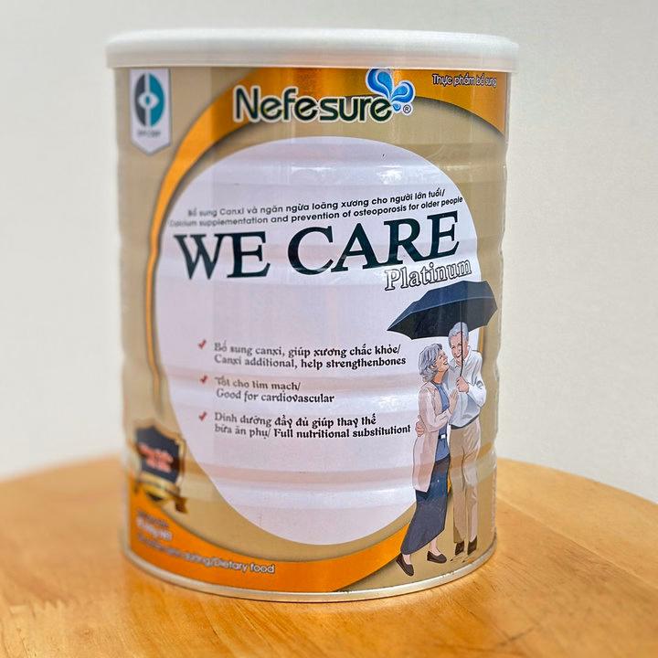 Sữa Bột Nefesure We Care Platinum (800G) Bổ Sung Canxi, Giúp Xương Chắc Khỏe Tốt Cho Tim Mạch - Ảnh 2