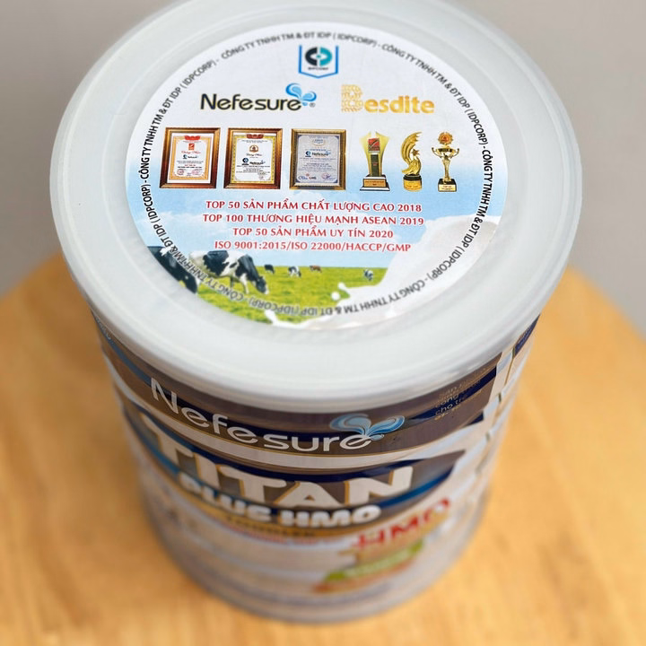 Sữa Bột Nefesure Titan Plus Hmo (800G) Giúp Tăng Cân, Tăng Chiều Cao, Phát Triển Trí Não, Kích Thích Tiêu Hóa - Ảnh 5