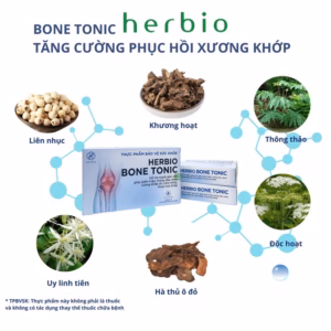 Viên Uống Herbio Bone Tonic - Hỗ Trợ Xương Khớp - Herbio