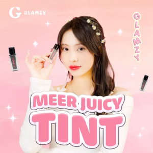 Son Tint Bóng Bền Màu, Dưỡng Ẩm Môi Glamzy Meer Juicy Tint