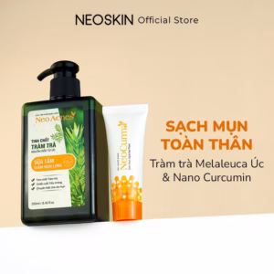 Bộ Đôi Sữa Tắm Mụn Lưng+ Gel Nghệ Neocumar