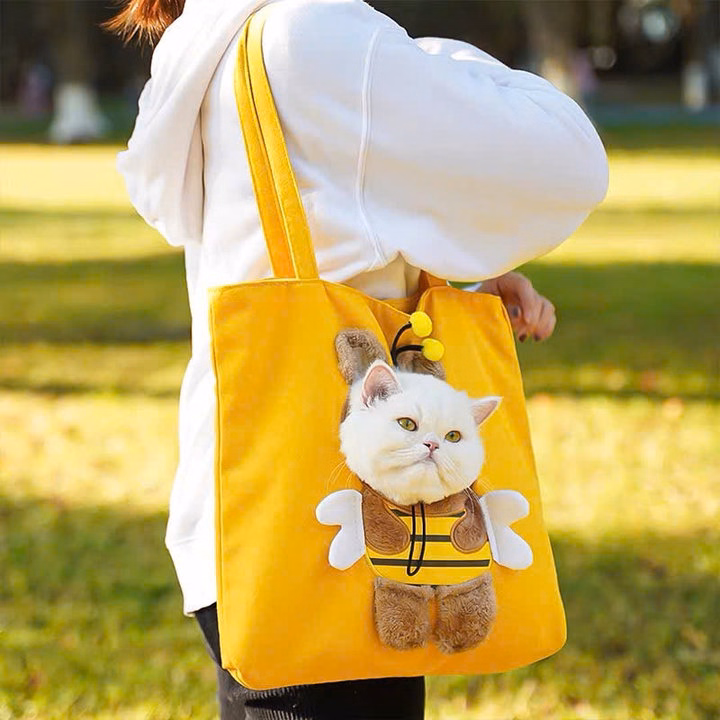 Túi Vận Chuyển Thú Cưng Chó Mèo Đi Dạo - Ảnh 2