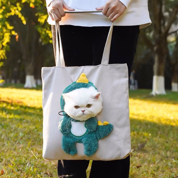 Túi Vận Chuyển Thú Cưng Chó Mèo Đi Dạo - Ảnh 9