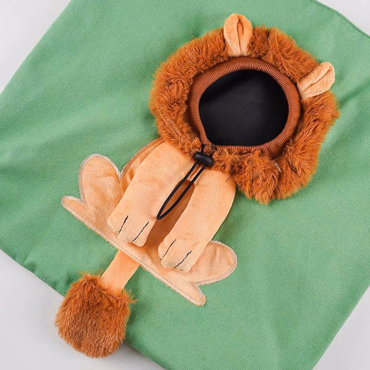 Túi Vận Chuyển Hình Sư Tử Cho Thú Cưng Chó Mèo Đi Dạo - Ảnh 14