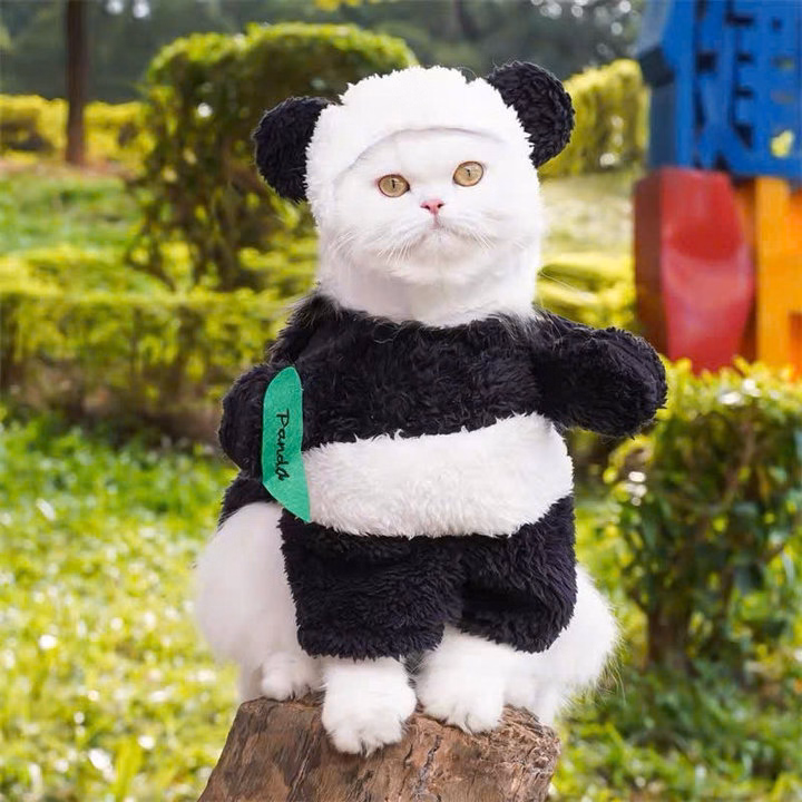 Áo Mũ Gấu Trúc Cho Thú Cưng Chó Mèo