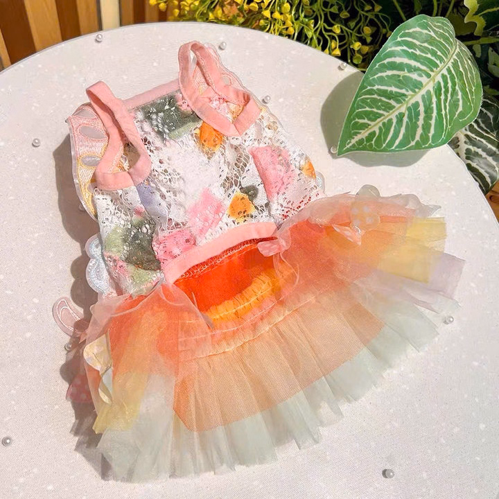 Váy Công Chúa Bướm Xinh Cho Thú Cưng Chó Mèo Dễ Thương - Ảnh 10