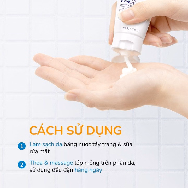 Kem Dưỡng Ẩm Da Mặt Chuyên Sâu Ngừa Lão Hóa, Cấp Ẩm 3 Tầng - Hoạt Chất Dưỡng Ẩm Từ Pháp Neoaqua 50Gr