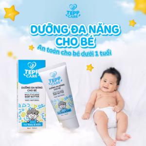 Tuýp Dưỡng Đa Năng An Toàn Cho Bé Dưới 1 Tuổi 50Ml - Tepp Care
