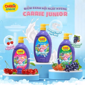Sữa Tắm Gội Toàn Thân Cho Bé Carrie Junior Tặng Kèm Quà Tặng L009 - Lady'S Passion