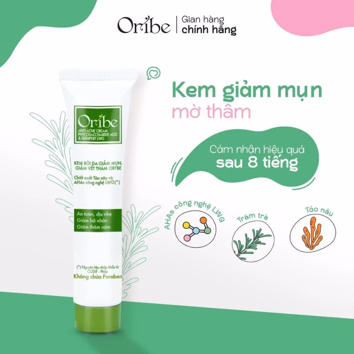 Kem Chấm Mụn Oribe Giảm Mụn Ẩn Mờ Thâm Liền Sẹo 20G - Ảnh 2
