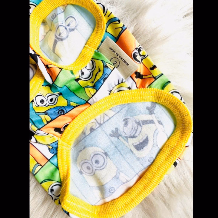 Áo Minion Cute Cho Thú Cưng Chó Mèo - Ảnh 6