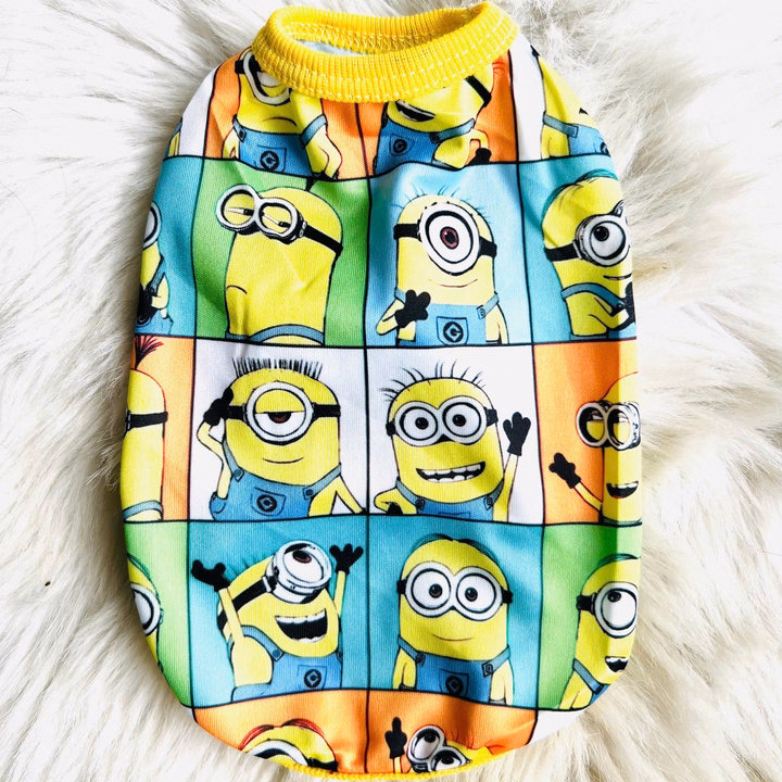 Áo Minion Cute Cho Thú Cưng Chó Mèo - Ảnh 4