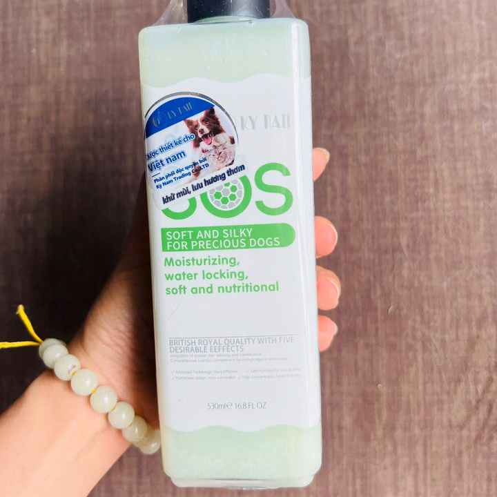 Sữa Tắm Sos Mềm Mượt Lông 530Ml Cho Thú Cưng Chó Mèo - Ảnh 6