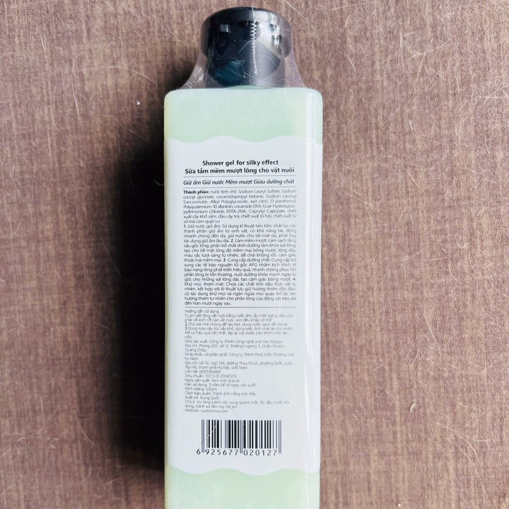 Sữa Tắm Sos Mềm Mượt Lông 530Ml Cho Thú Cưng Chó Mèo - Ảnh 5