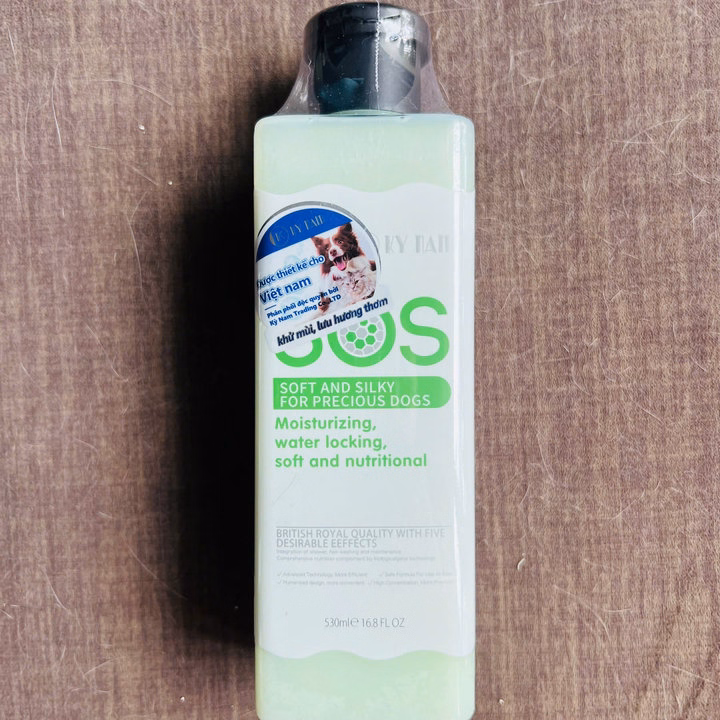 Sữa Tắm Sos Mềm Mượt Lông 530Ml Cho Thú Cưng Chó Mèo - Ảnh 2