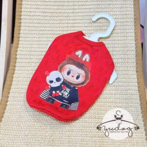 Áo Thun Labubu Hoạt Hình Dễ Thương Cho Thú Cưng Chó Mèo