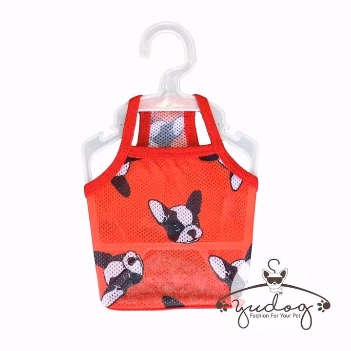 Áo Lưới 2 Dây Phom Croptop Cho Thú Cưng Chó Mèo - Ảnh 3