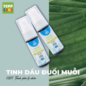 Tinh Dầu Đuổi Muỗi 20Ml Thành Phần Thiên Nhiên, An Toàn Cho Bé Từ 6 Tháng - Tepp Care