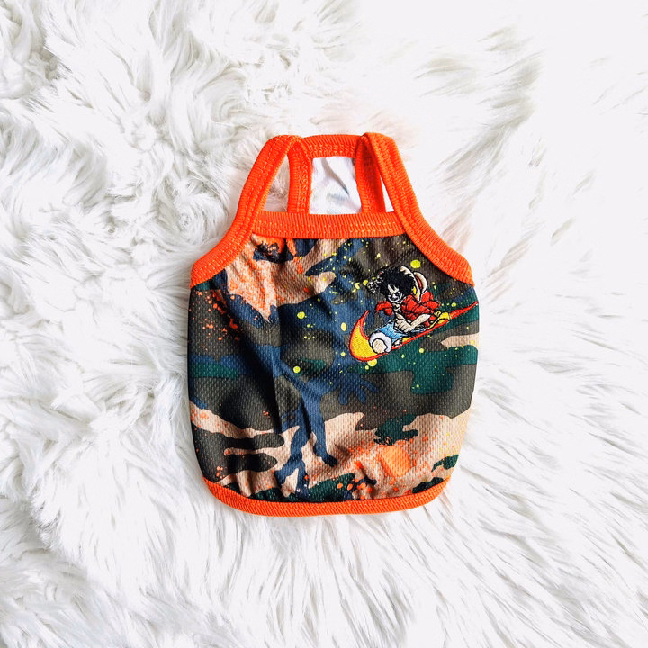 Áo Thun 2 Dây Lươt Ván Dành Cho Thú Cưng Chó Mèo - Ảnh 3