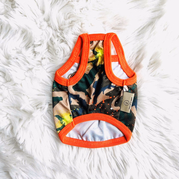 Áo Thun 2 Dây Lươt Ván Dành Cho Thú Cưng Chó Mèo - Ảnh 6