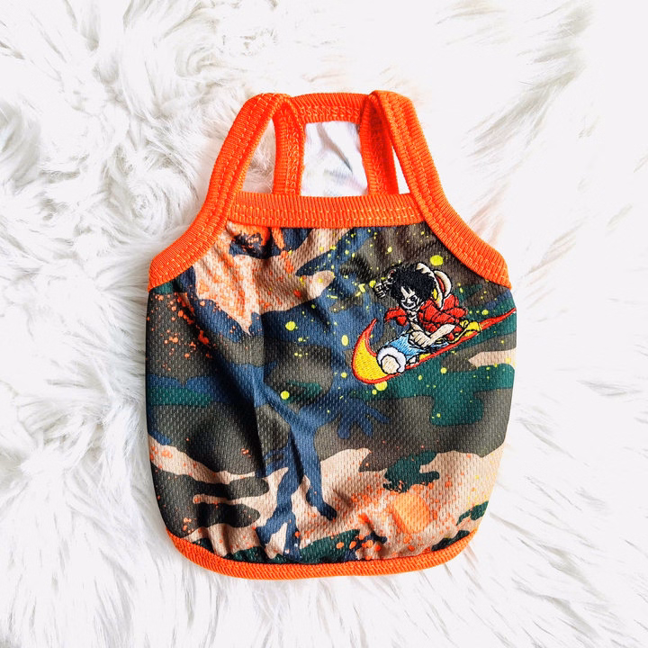 Áo Thun 2 Dây Lươt Ván Dành Cho Thú Cưng Chó Mèo - Ảnh 4