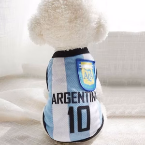 Áo Bóng Đá Sô 10 Màu Xanh Từ 0.5-20Kg Dành Cho Thú Cưng Chó Mèo
