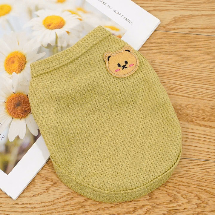 Áo Thun Ba Lỗ Thông Hơi Cho Thú Cưng Chó Mèo - Ảnh 15