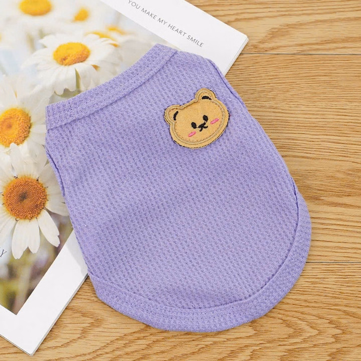 Áo Thun Ba Lỗ Thông Hơi Cho Thú Cưng Chó Mèo - Ảnh 14