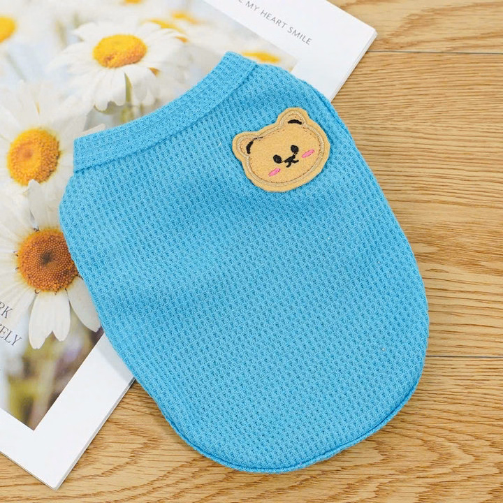 Áo Thun Ba Lỗ Thông Hơi Cho Thú Cưng Chó Mèo - Ảnh 13