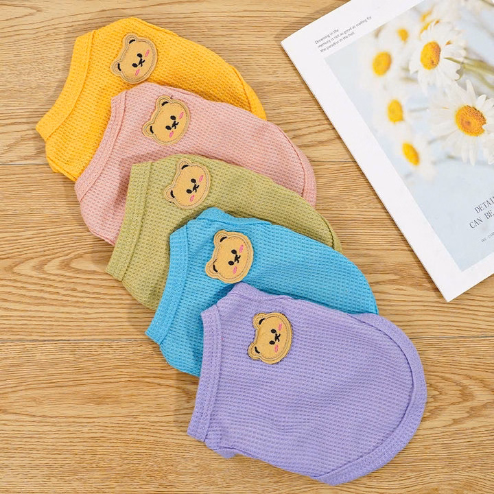 Áo Thun Ba Lỗ Thông Hơi Cho Thú Cưng Chó Mèo - Ảnh 9