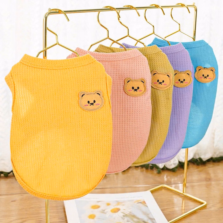 Áo Thun Ba Lỗ Thông Hơi Cho Thú Cưng Chó Mèo - Ảnh 10