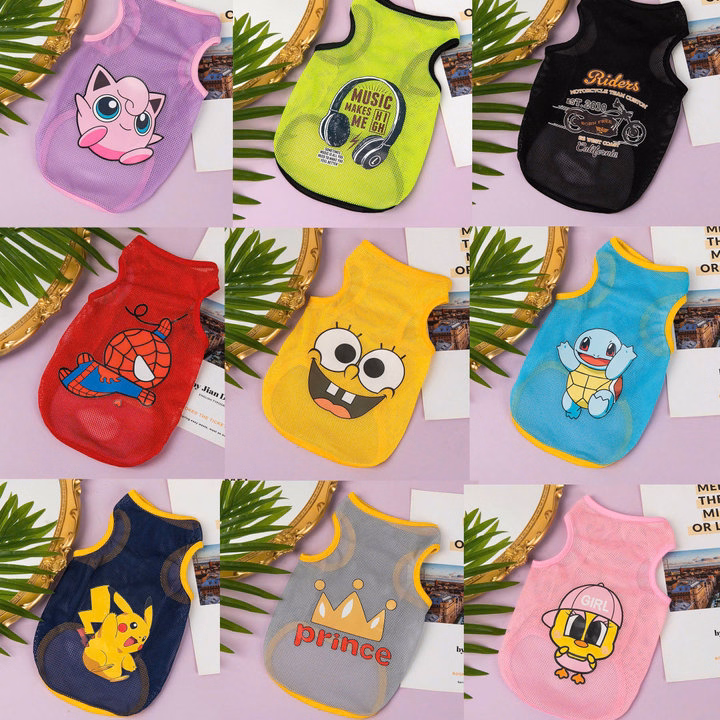 Áo Lưới Mát Mẻ Dễ Thương Cho Thú Cưng Chó Mèo - Ảnh 7