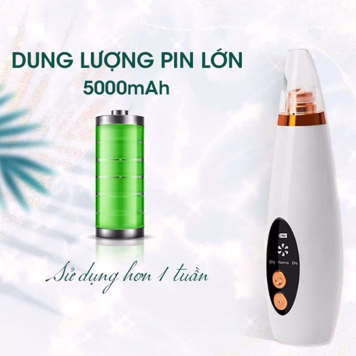 Máy Hút Mụn Đậu Đen Kèm 6 Đầu Hút - Gdn - Ảnh 11