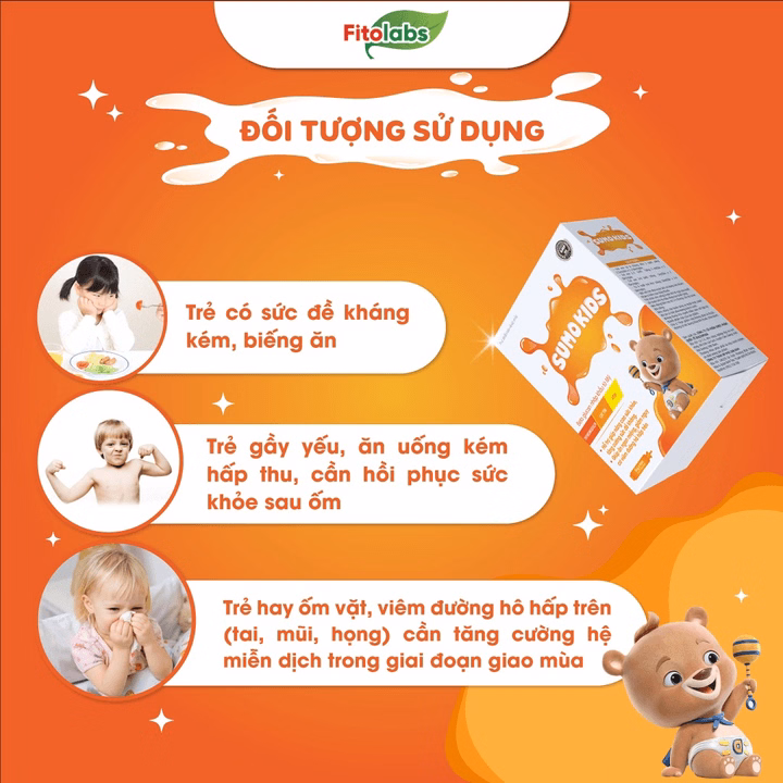 Sumo Kids - Siro Tăng Đề Kháng Cho Bé, Hỗ Trợ Ăn Ngon - Ảnh 6