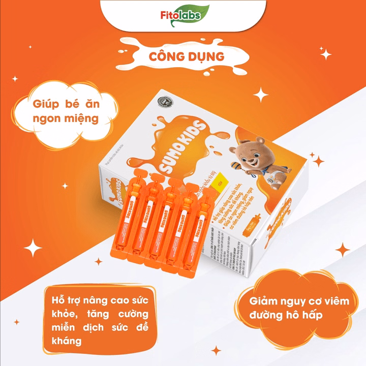 Sumo Kids - Siro Tăng Đề Kháng Cho Bé, Hỗ Trợ Ăn Ngon - Ảnh 5